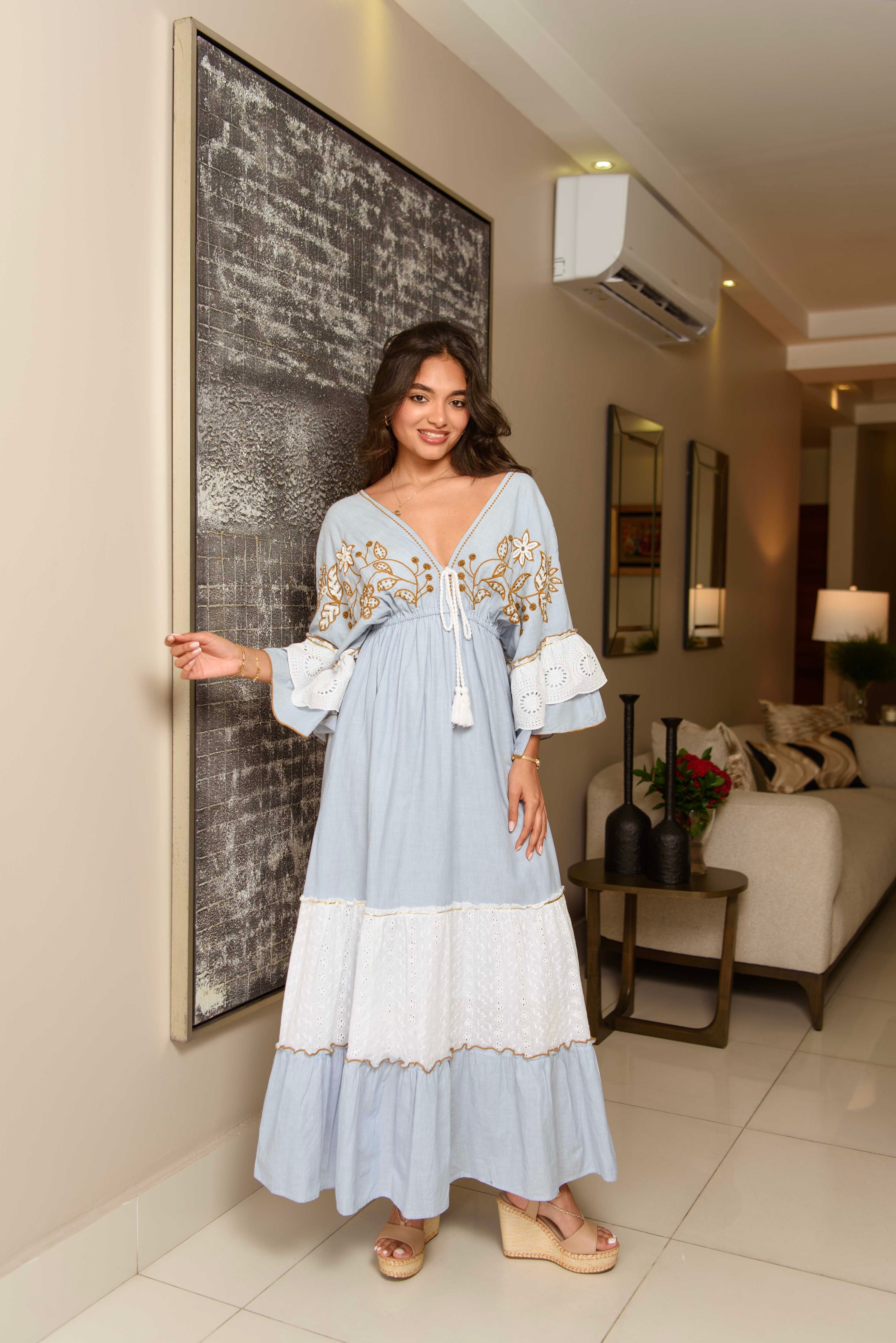 Bell Sleeve Dress