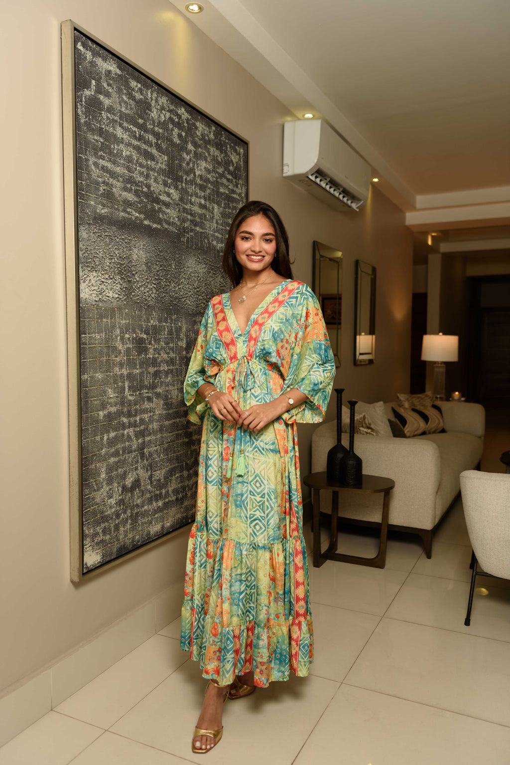 Bell Sleeve Dress