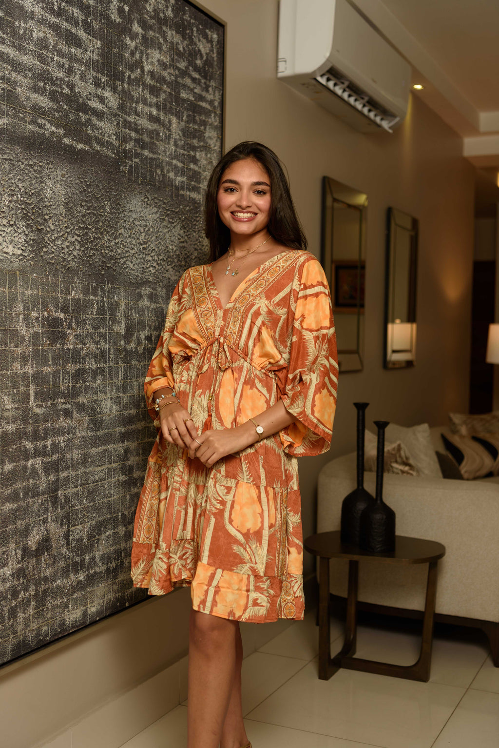 Bell Sleeve Dress