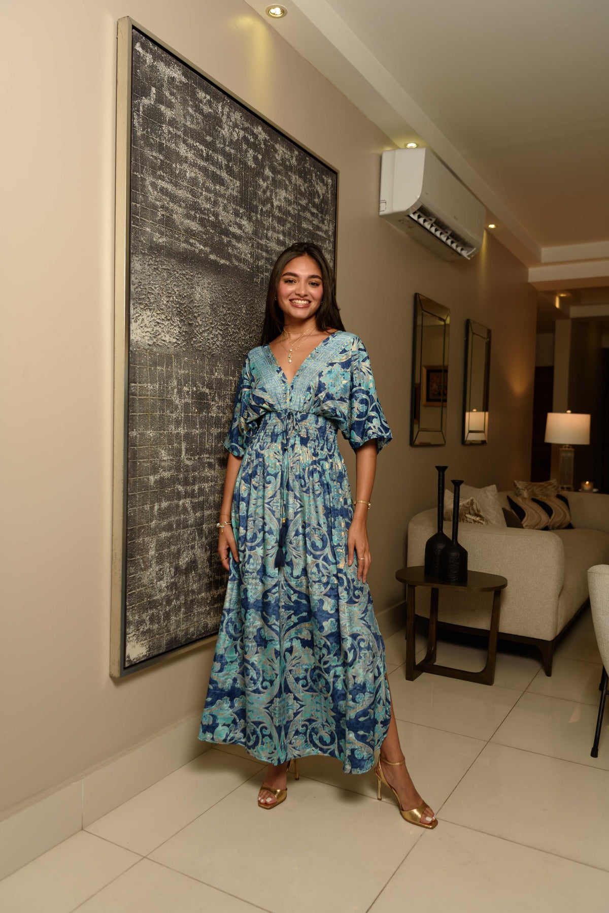 Bell Sleeve Dress