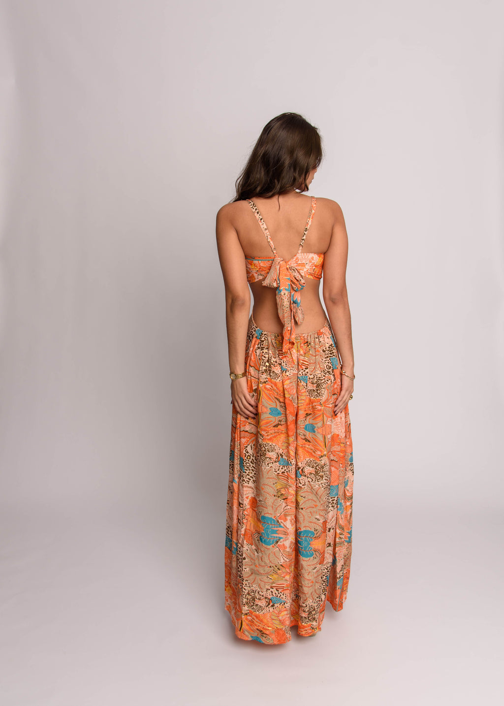 Anand Dress Orange