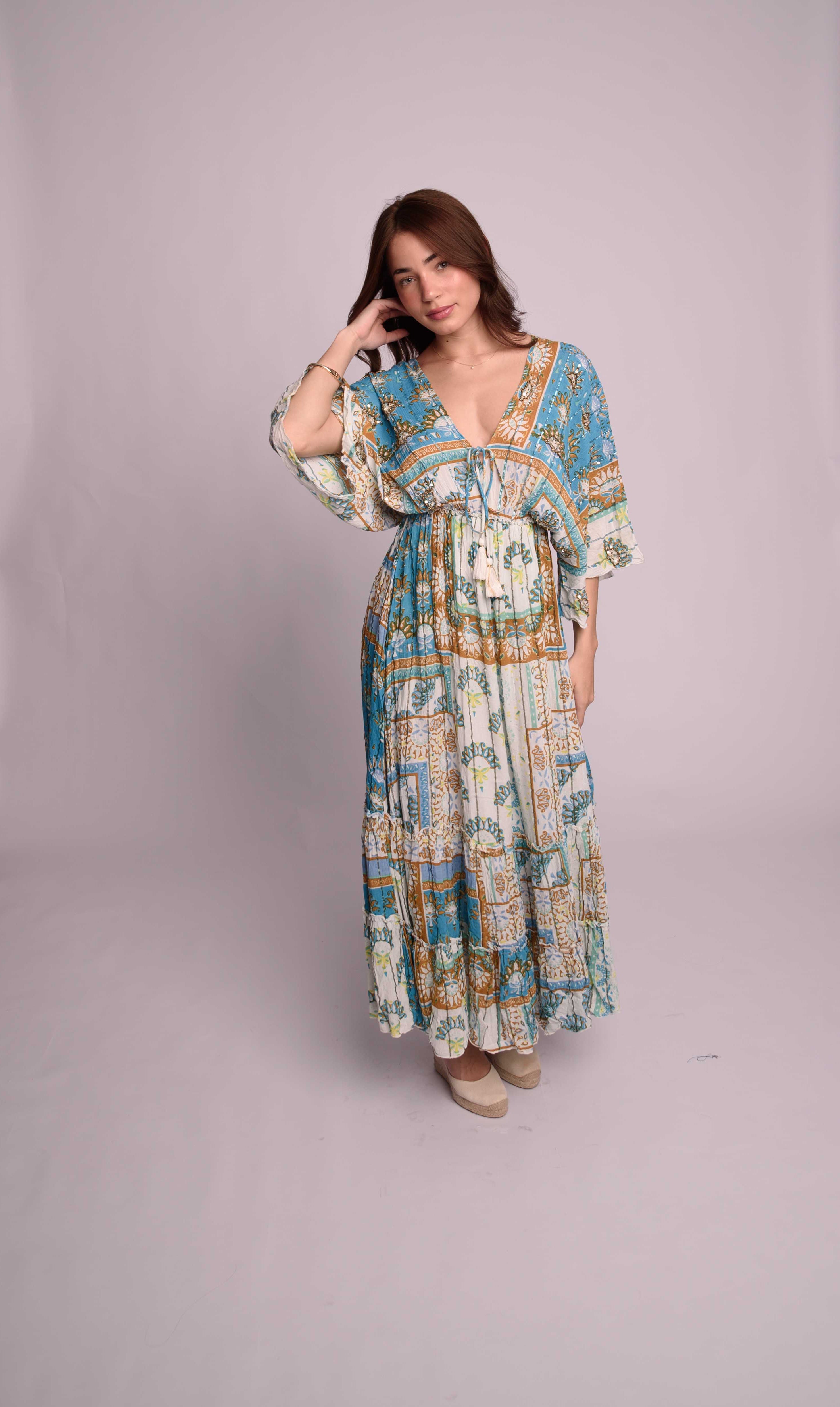 Bell Sleeve Dress