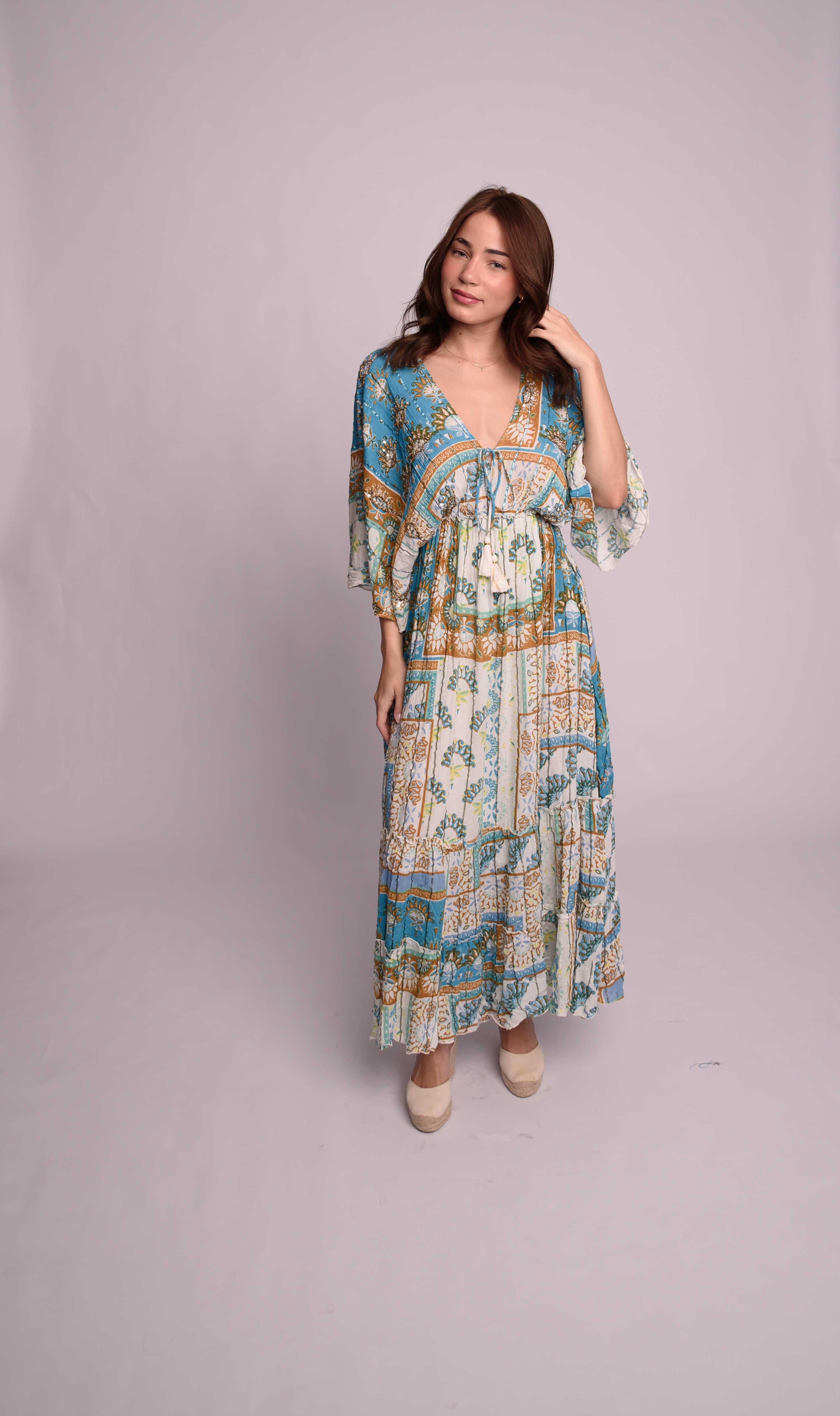 Bell Sleeve Dress