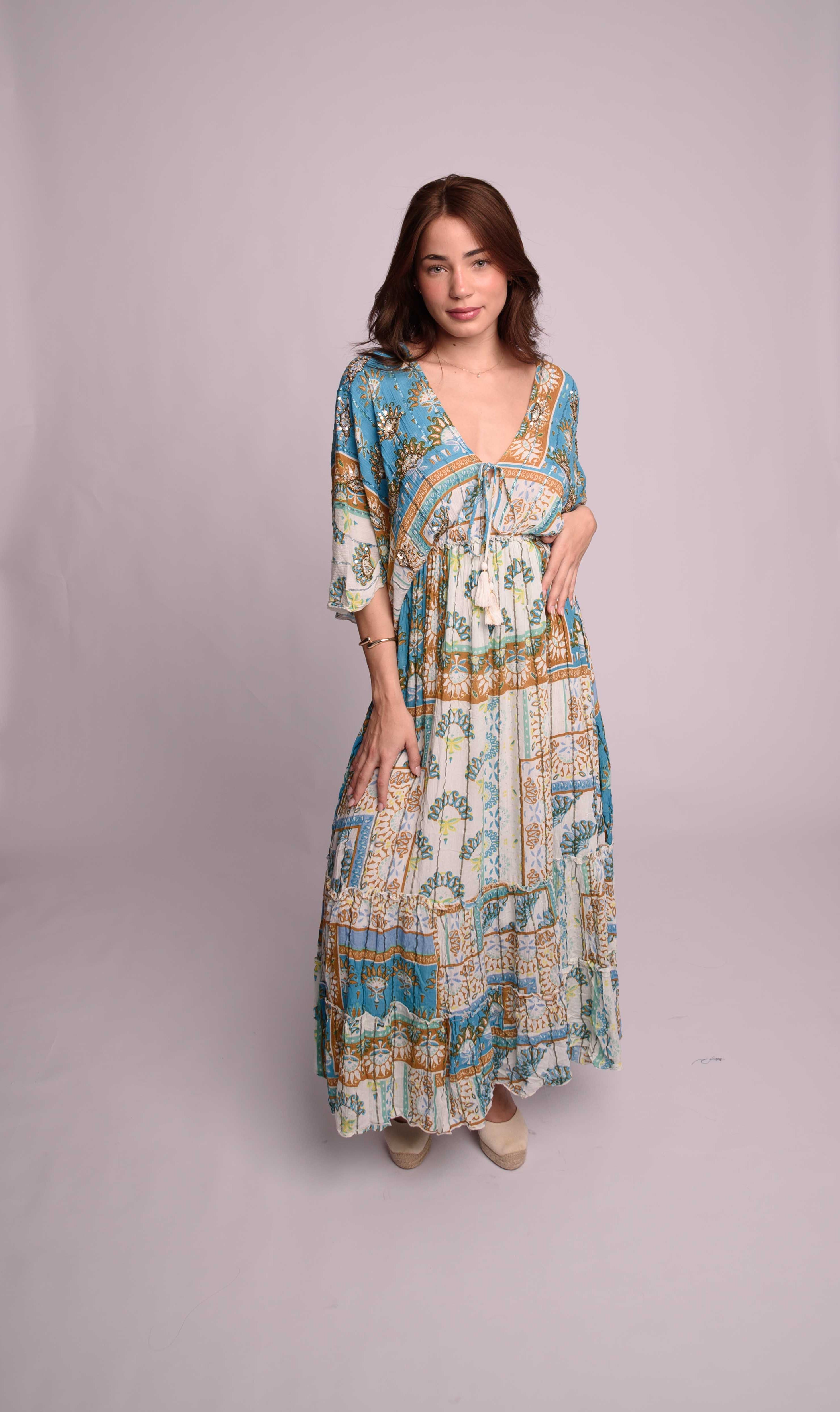 Bell Sleeve Dress