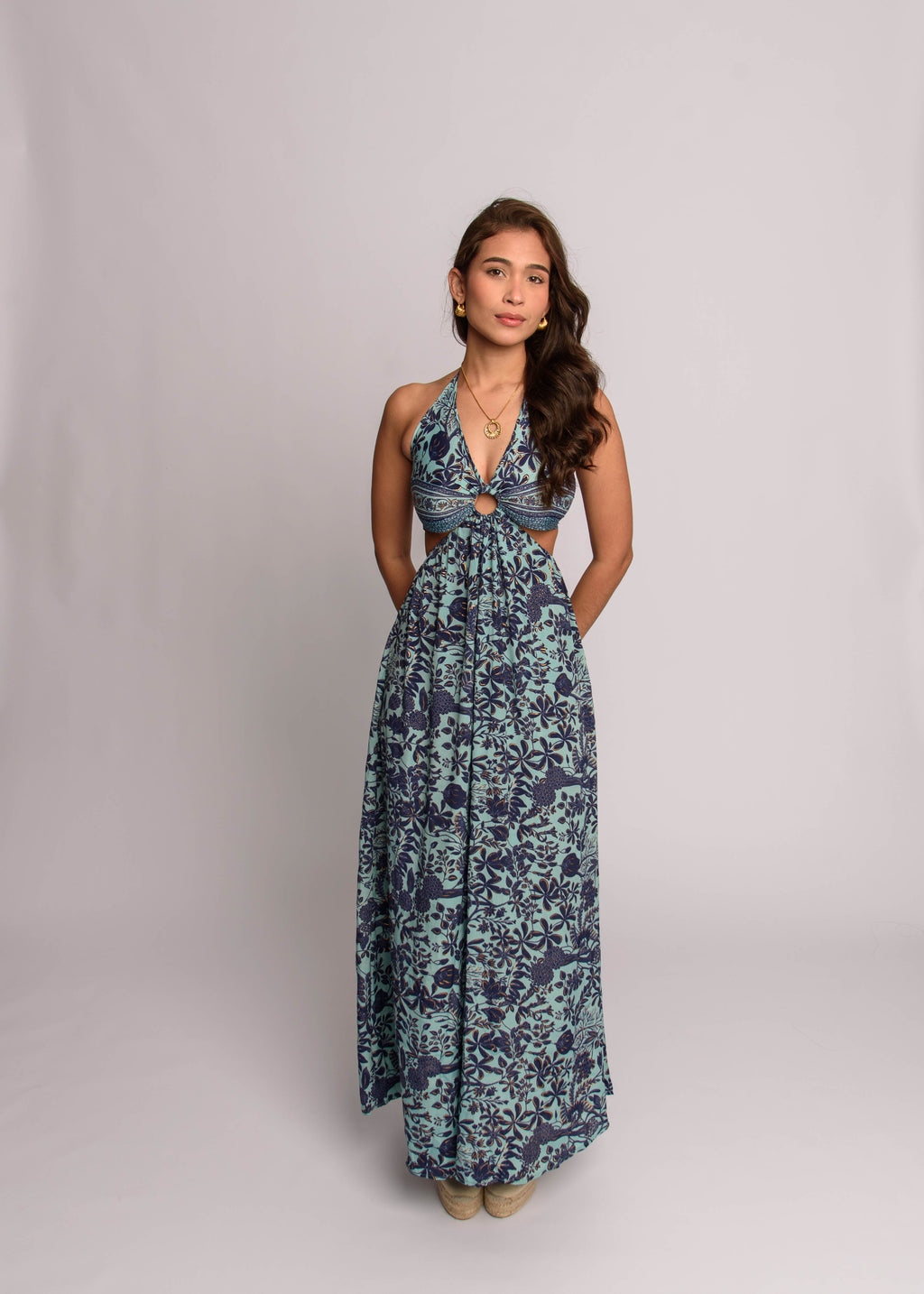 Arden Dress Blue